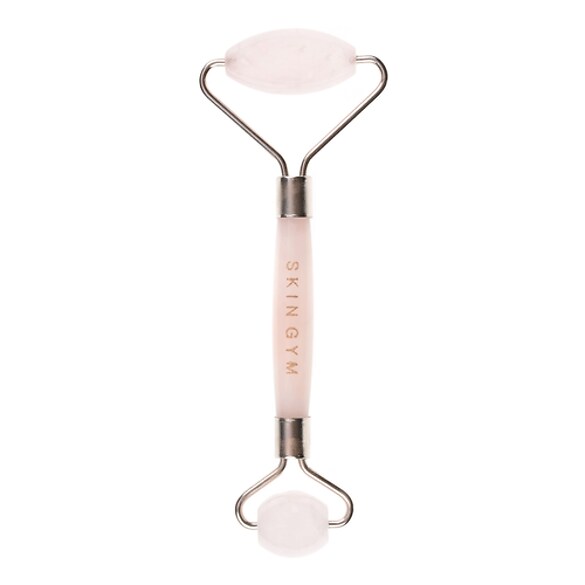 Gesichtsroller aus Rosenquartz, SKIN GYM